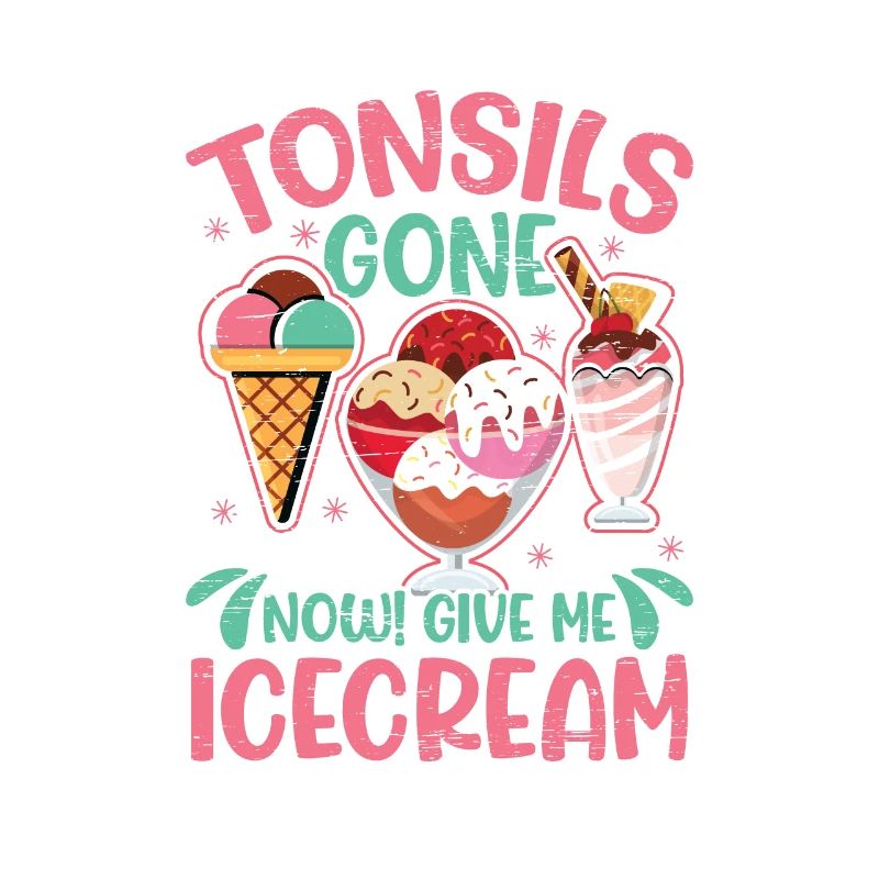 Icecream Tonsil Survivor Tonsillectomy