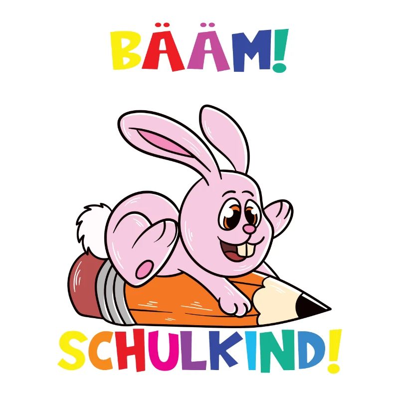 Bääm! Ich Bin Jetzt Schulkind Einschulung