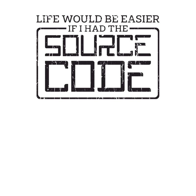 Life would be easier if I had the source code -