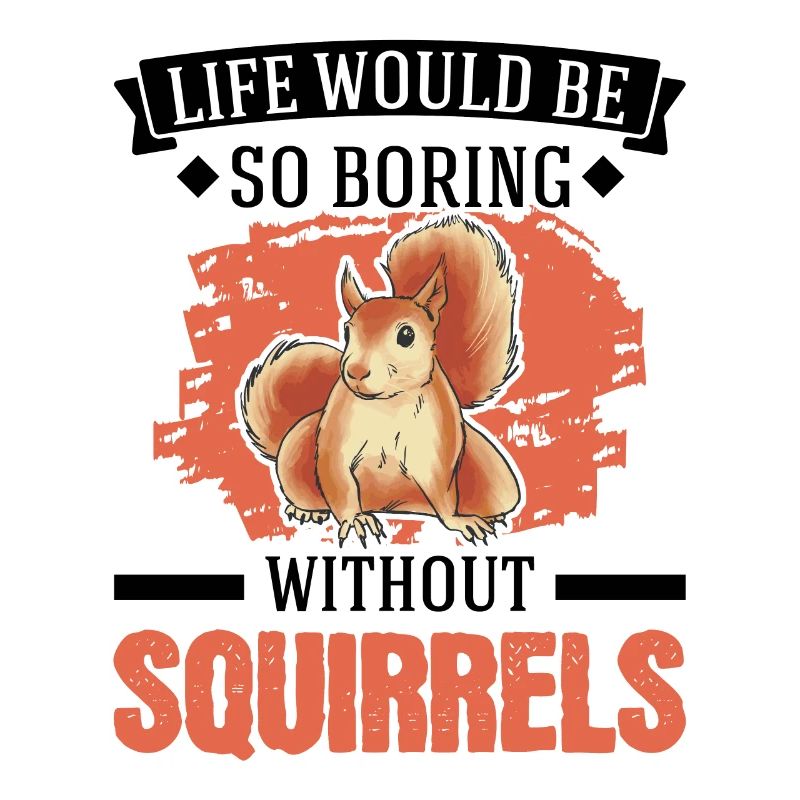 Eichhörnchen Geschenk Squirrel Grauhörnchen