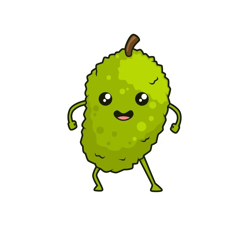 Kawaii Comic Jackfrucht