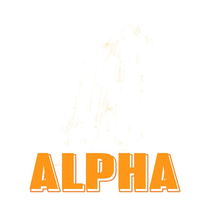 ALPHA de la meute Cool Awesome Wolf Lover Tea