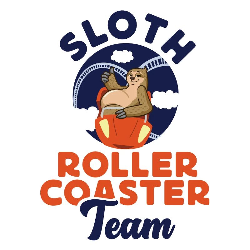 Roller Coaster Sloth Sloth Roller