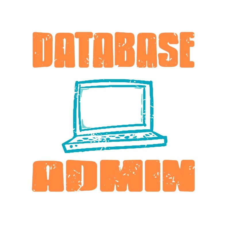 DATABASE Admin Retro Vintage Cool Designs T-Shirt