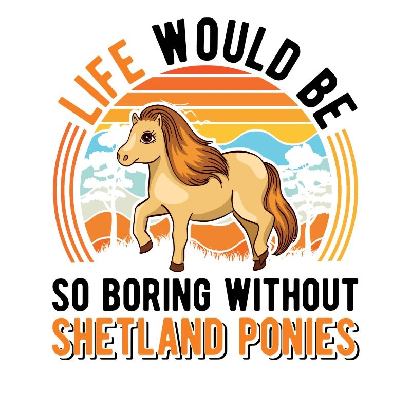 Shetland Pony Gift Shetty