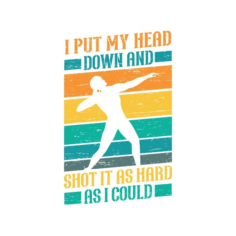 Put my head down and shoot