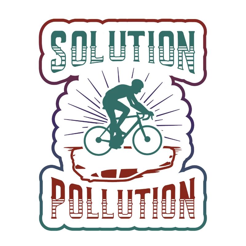 Solution de Polution Protection de l’environnement Cyclisme.