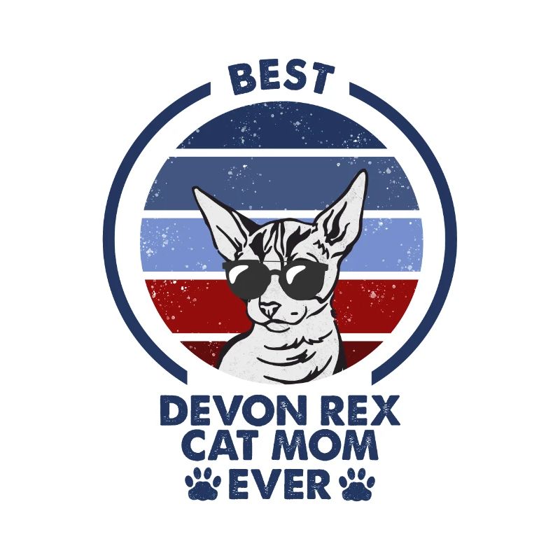 Maman chat - Devon Rex Chat