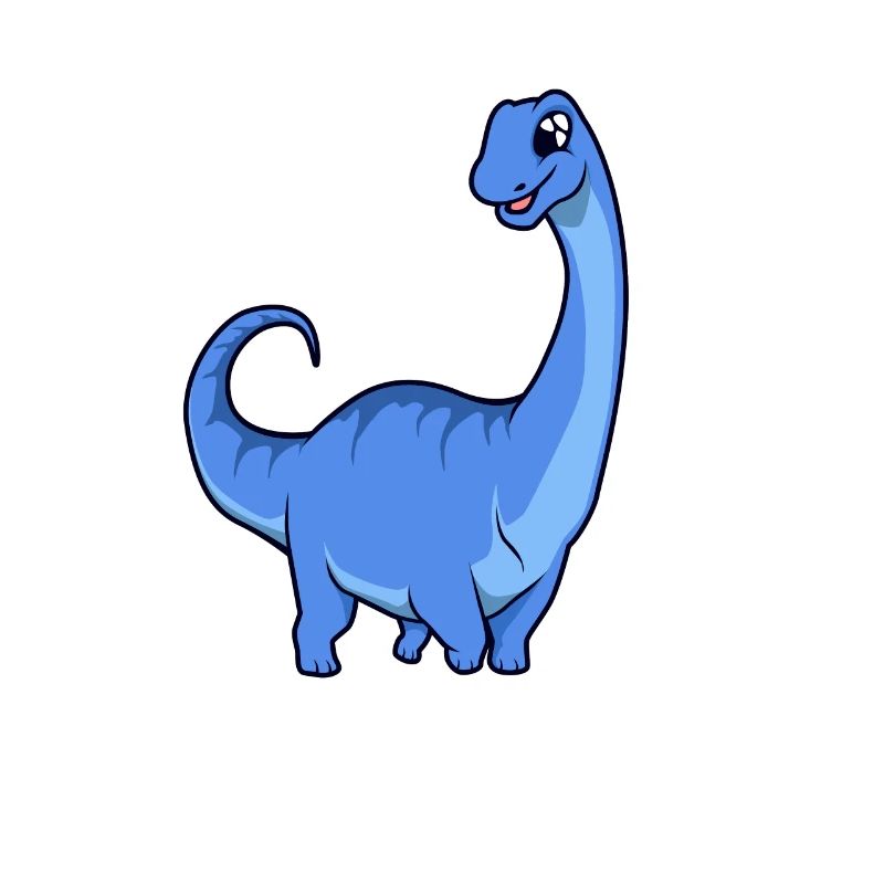 Kawaii Apatosaurus