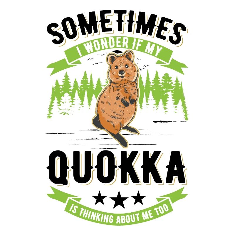 Quokka Gift Kangourou à queue courte