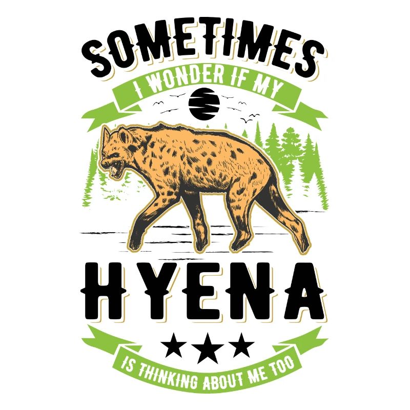 Hyäne Geschenk Erdwolf Hyena