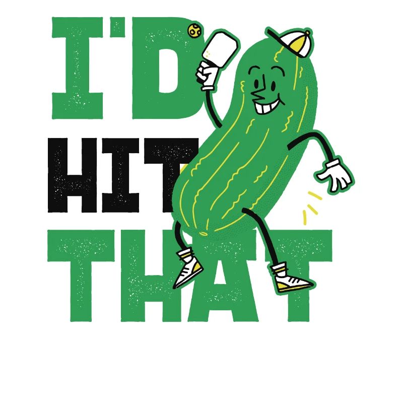 Pickleball pickle J’avais frappé ça