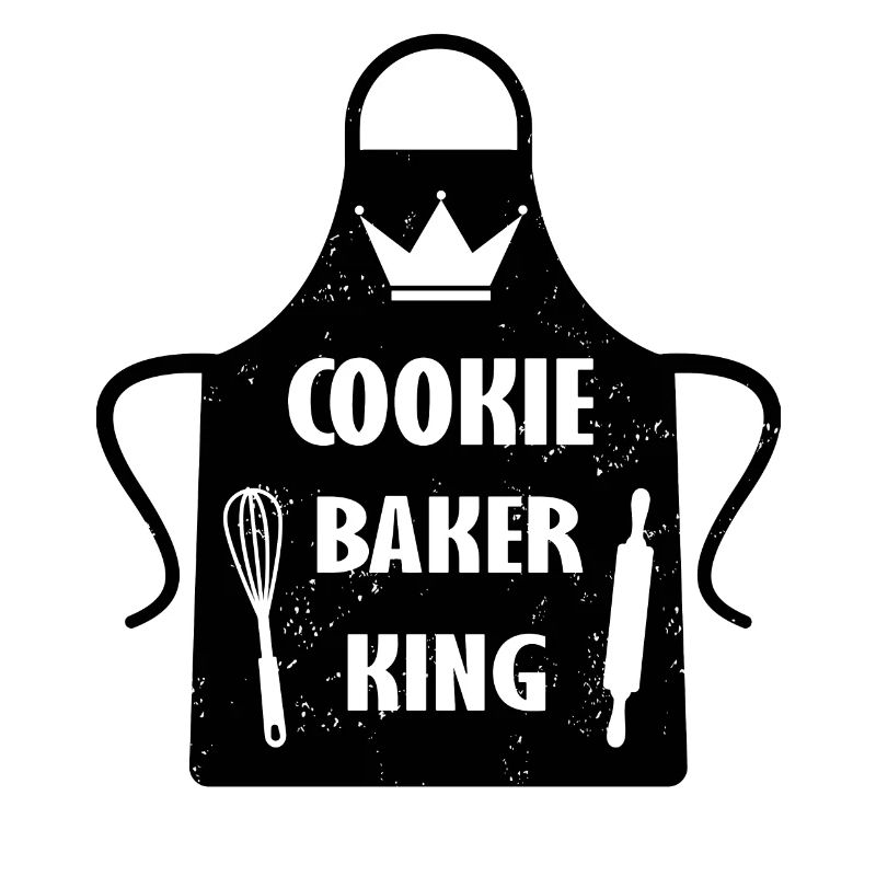 Cookie Baker King Chef Weihnachtskrone Nudelholz