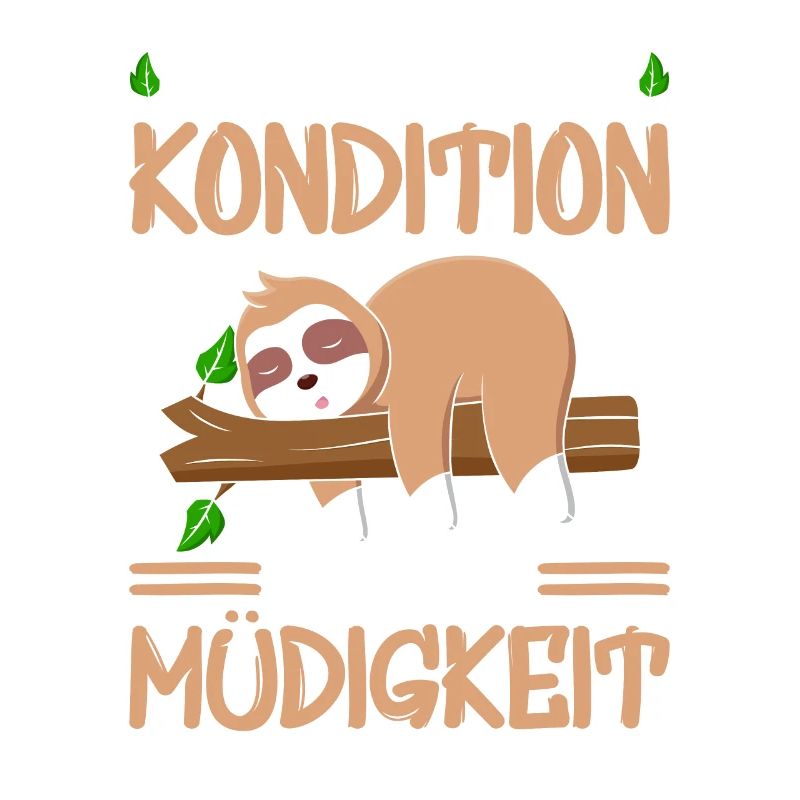 Faultier Müdigkeit Spruch Sloth Pyjama Nachthemd