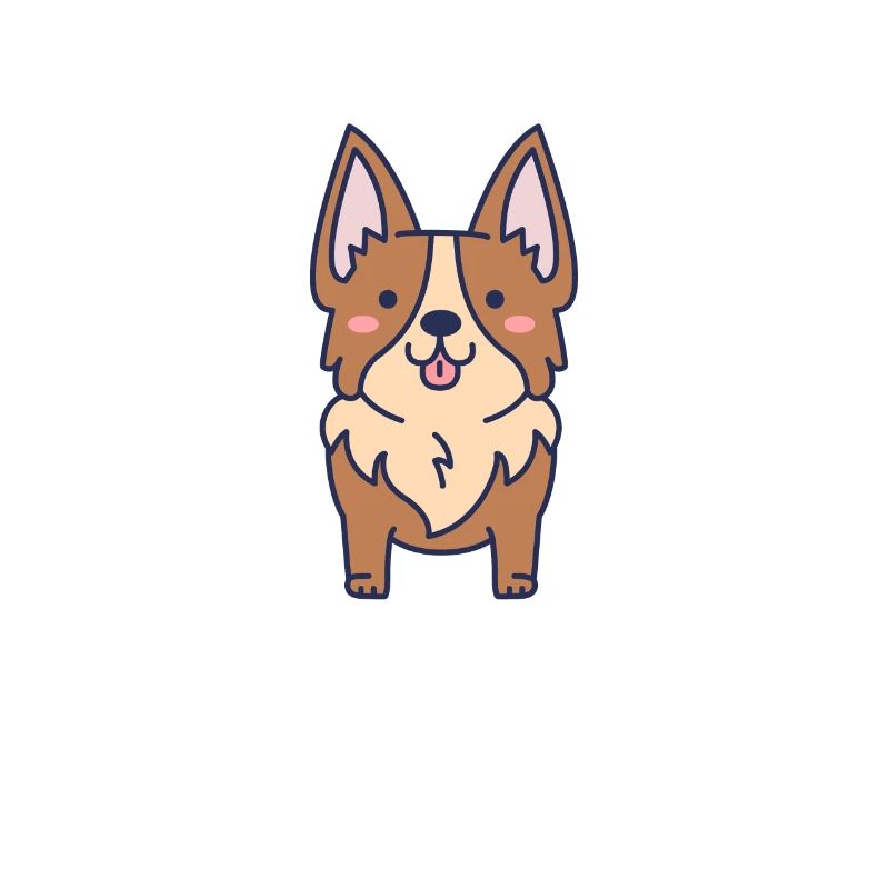 mignon chien de compagnie Corgi