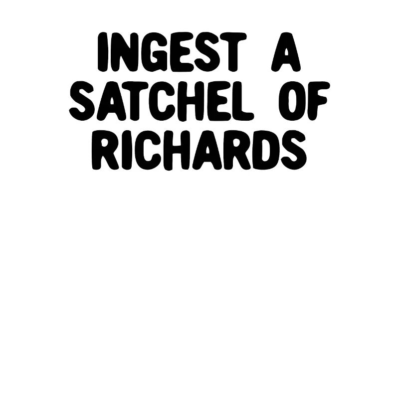 Nehmen Sie eine Noten Richards ein, essen Sie eine