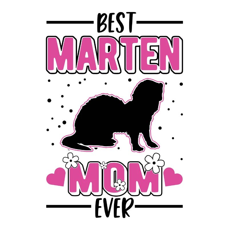 Marder Mama Nerz Dachs Baummarder