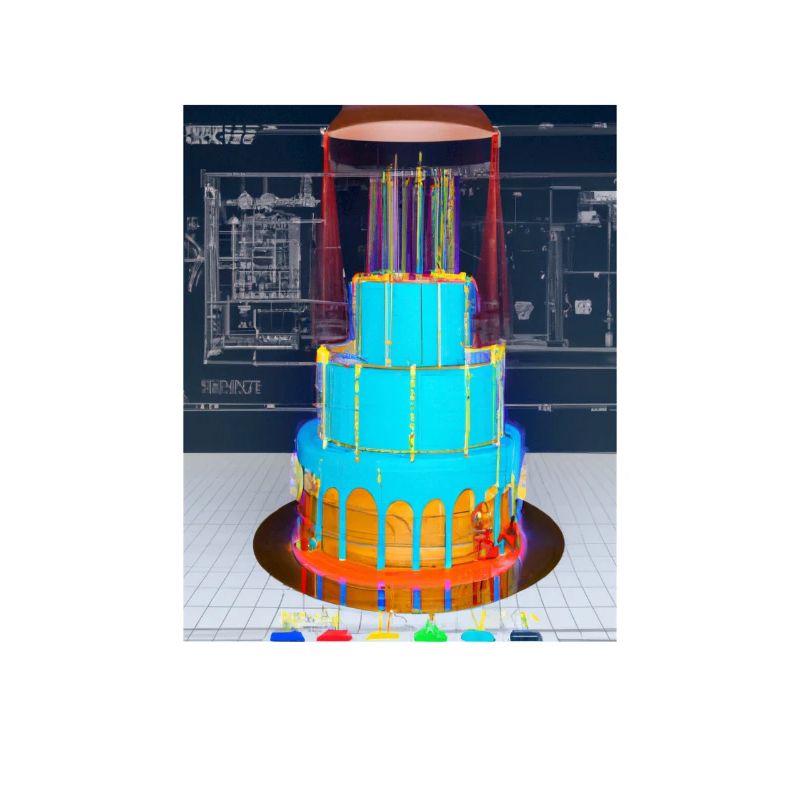 Drip Cake Blueprint Pastry Chef Cake Baking