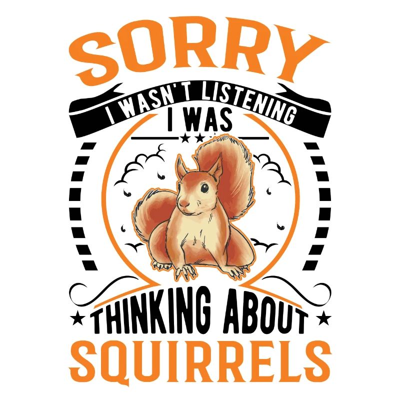 Eichhörnchen Geschenk Grauhörnchen Squirrel