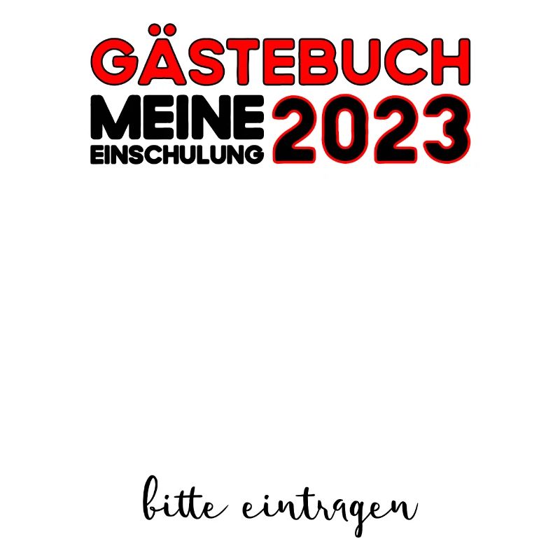 Gästebuch Einschulung 2023 Bitte Eintragen Schule