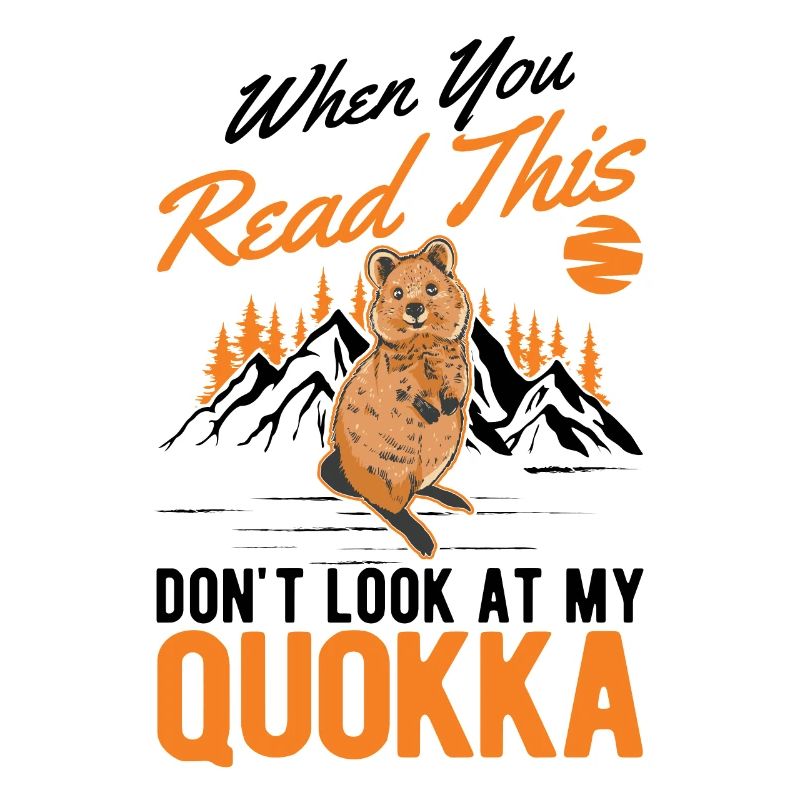 Quokka Gift Kangourou à queue courte