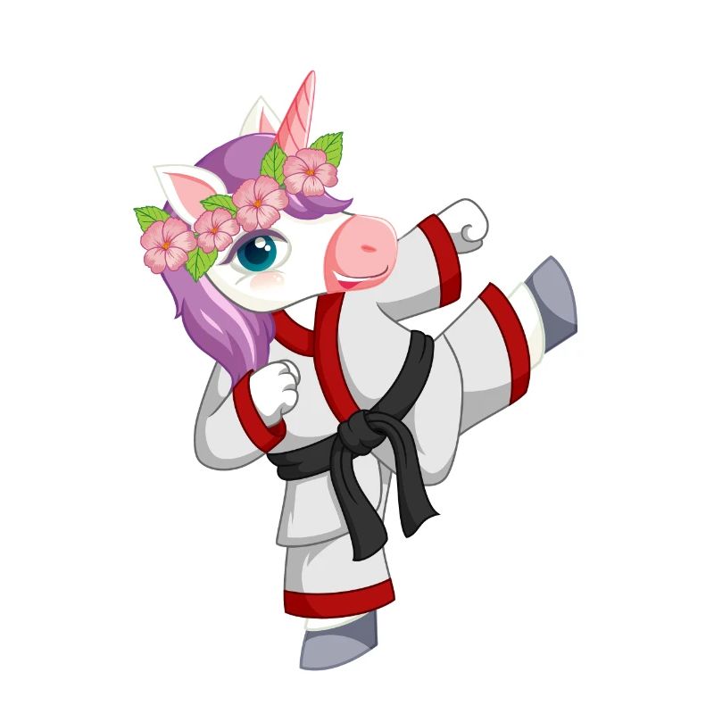 Karate Einhorn