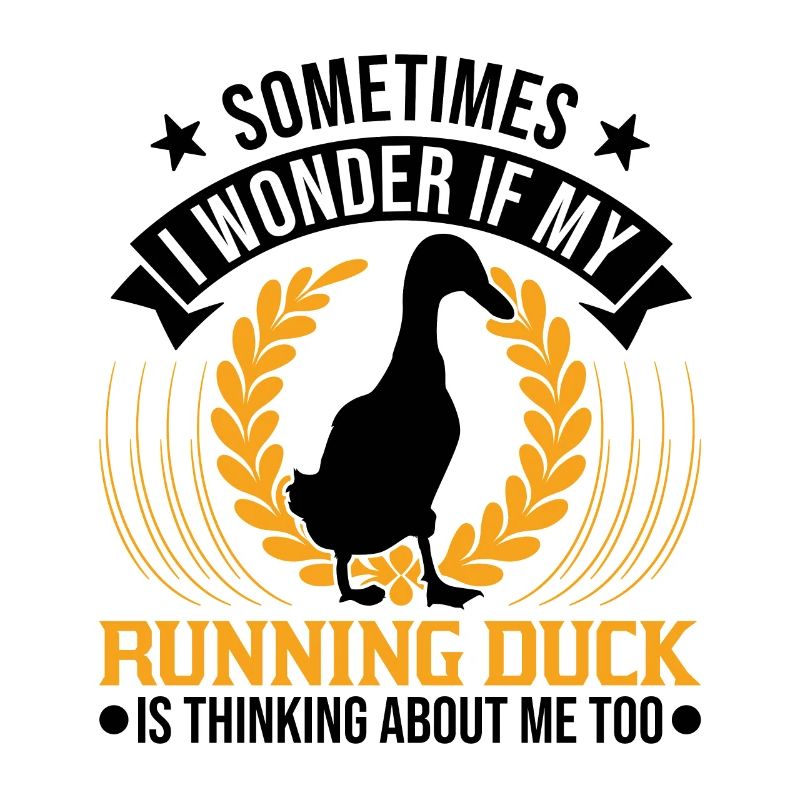 Indian Running Duck Gift Bottle Duck