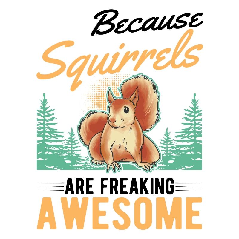 Eichhörnchen Geschenk Squirrel Grauhörnchen