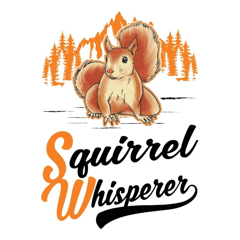 Eichhörnchen Flüsterer Squirrel Whisperer