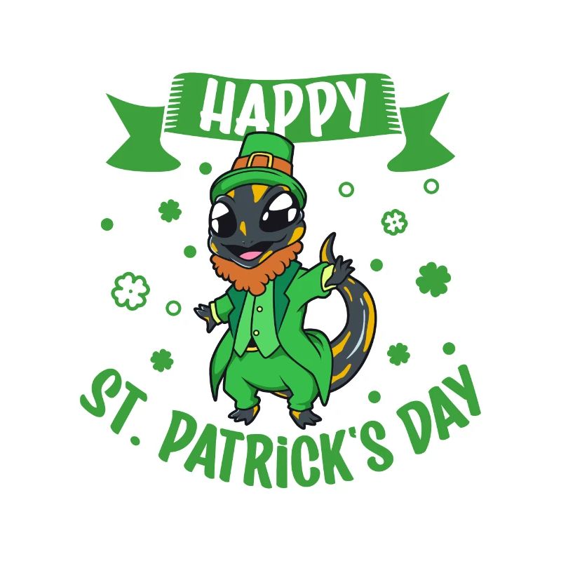 Salamandre de St Patrick - Bonne Saint-Patrick