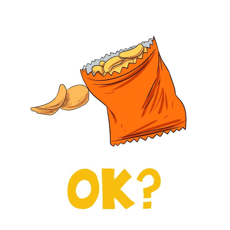 Chips Eating Snacks Candy Gift