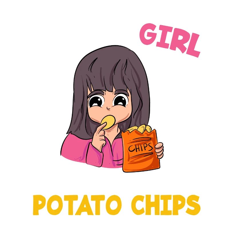 Chips Eating Snacks Candy Gift