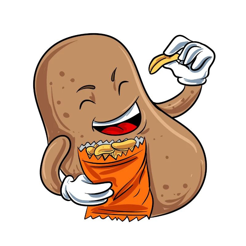 Chips Eating Snacks Candy Gift