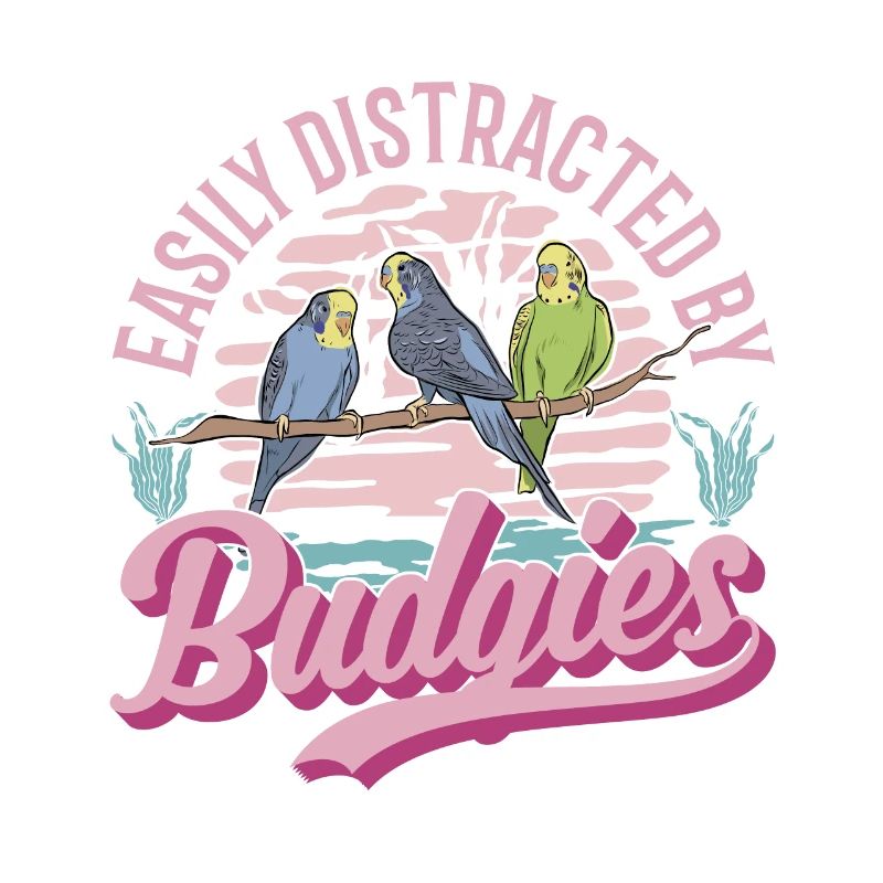 Easily distracted by Budgies Budgie