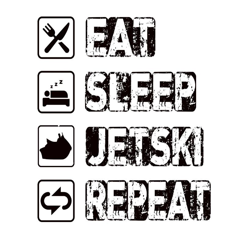 Manger Sleep Jetski Répéter
