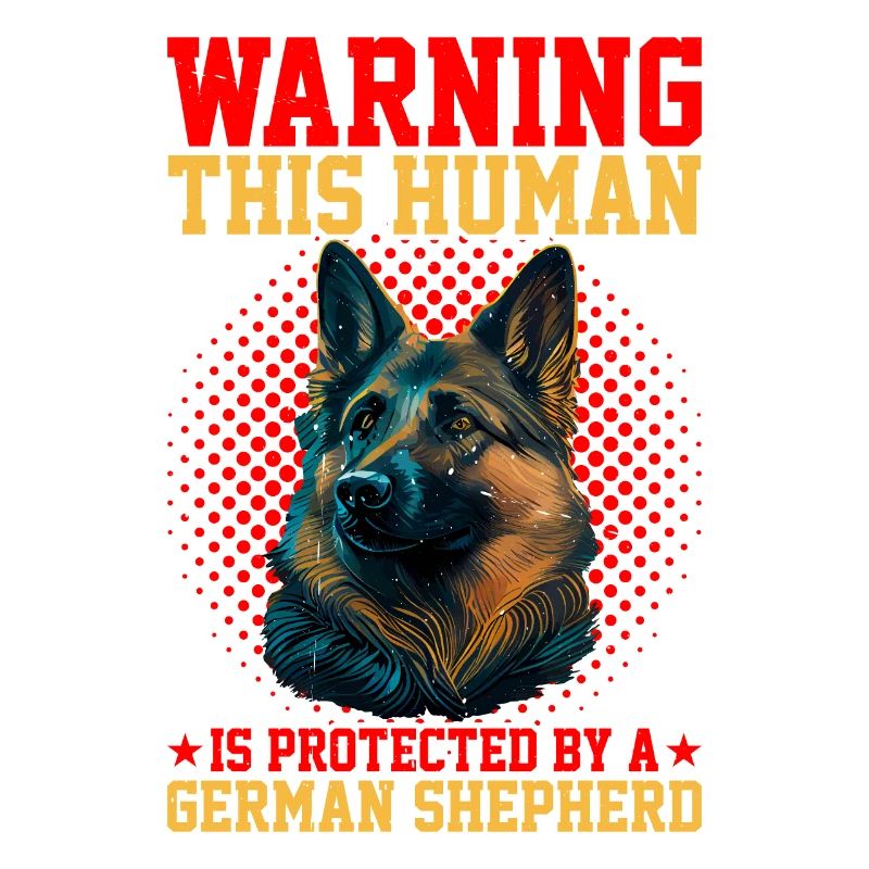 This Human Is Protected By A German Shepherd 12