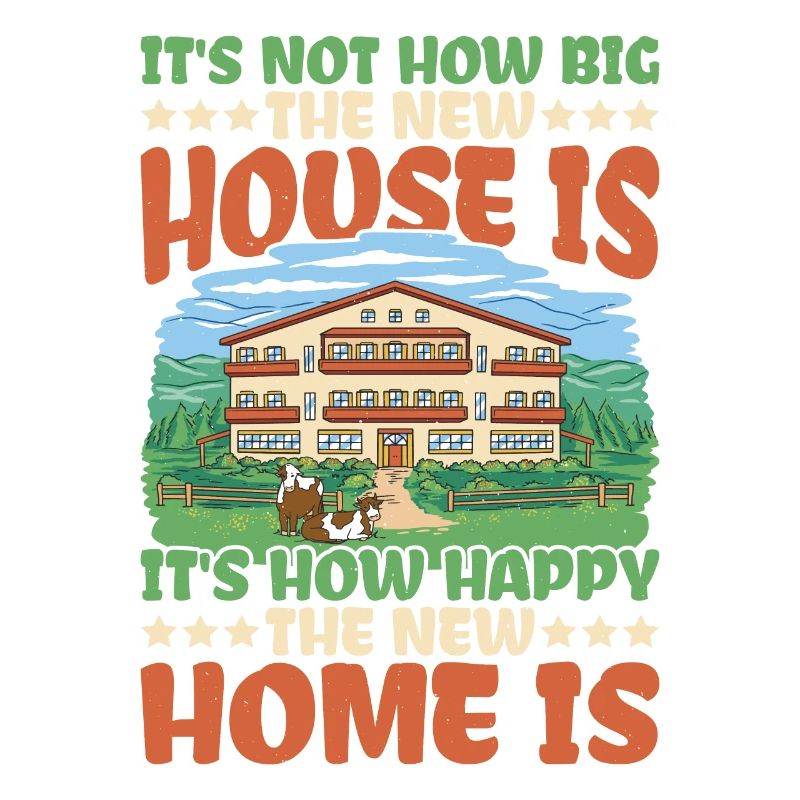 C’est à quel point la nouvelle maison est heureuse