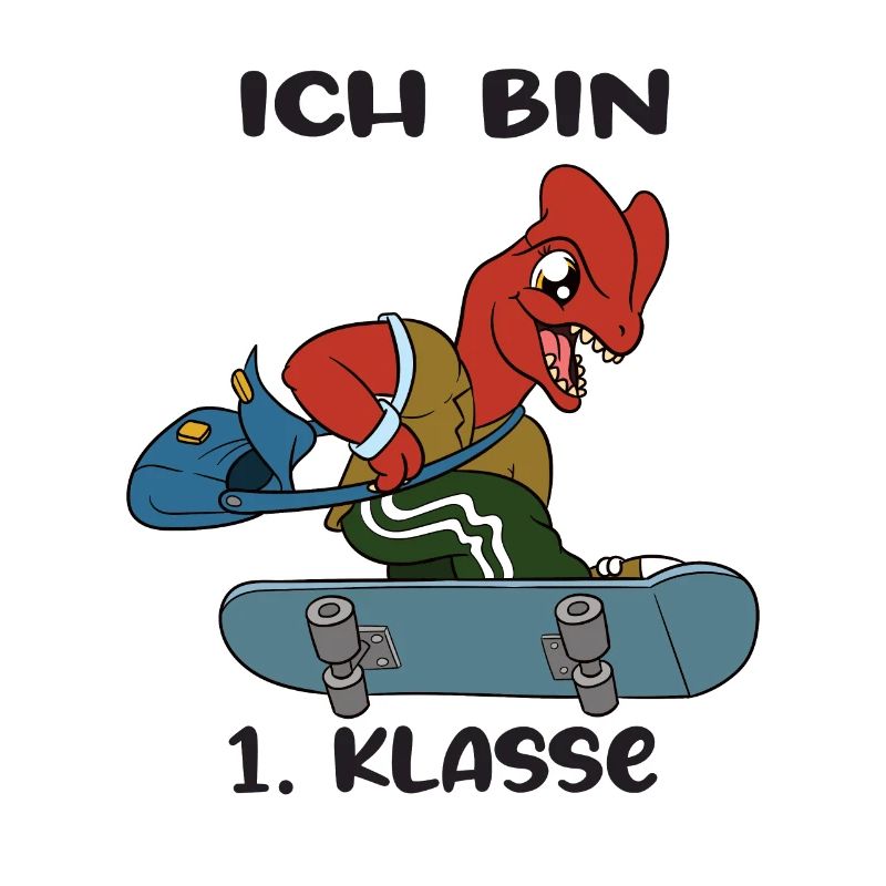 Ich Bin 1 Klasse Einschulung Schulanfang