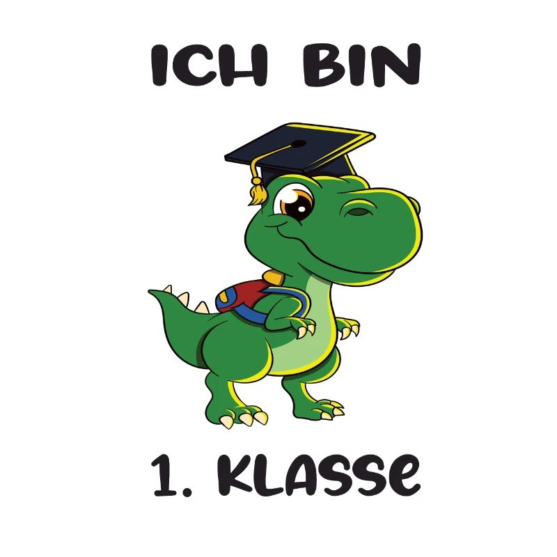 Ich Bin 1 Klasse Einschulung Schulanfang