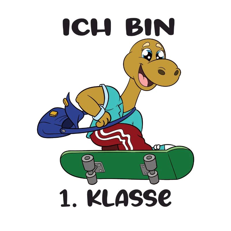 Ich Bin 1 Klasse Einschulung Schulanfang