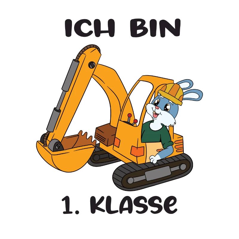 Ich Bin 1 Klasse Einschulung Schulanfang