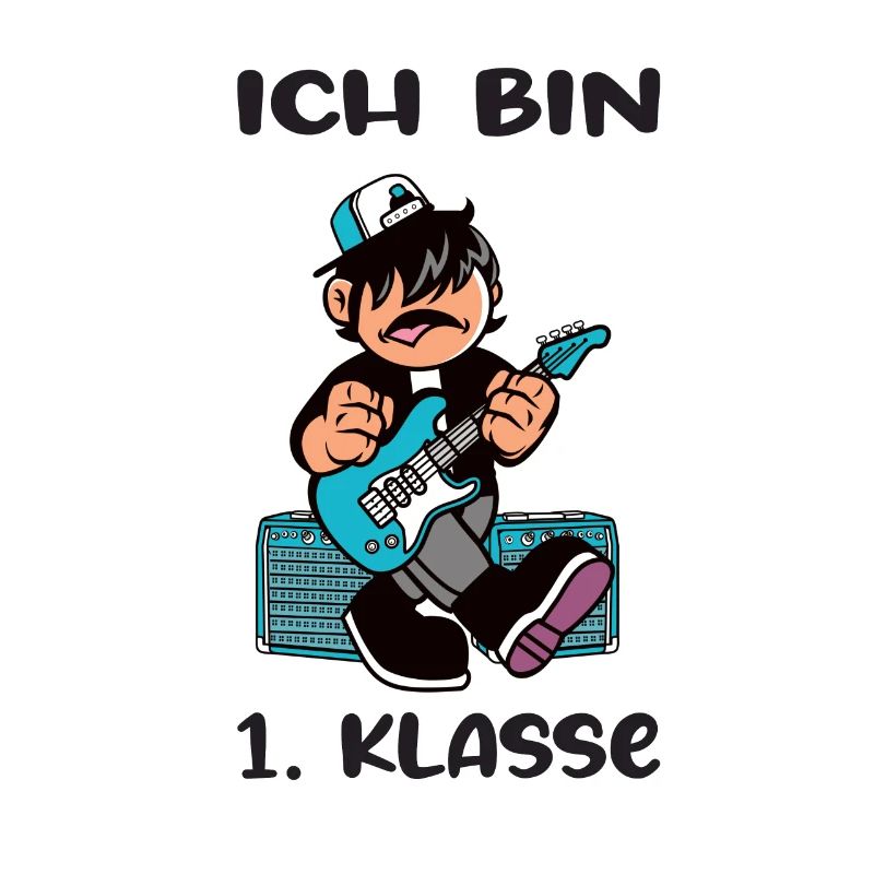 Ich Bin 1 Klasse Einschulung Schulanfang
