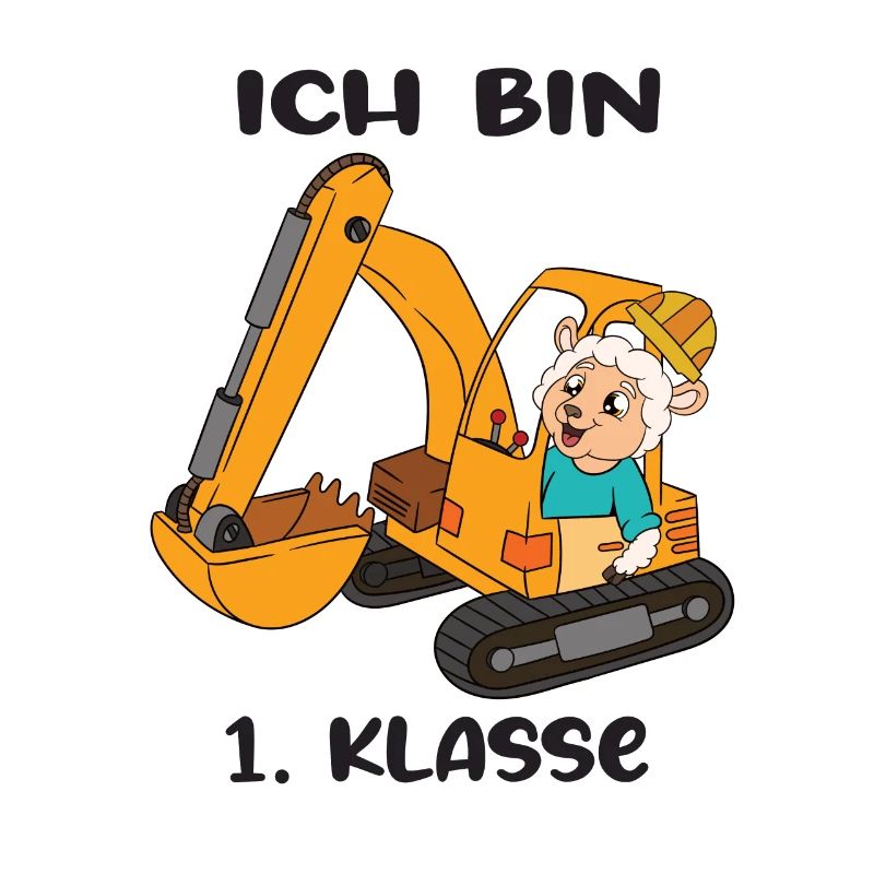 Ich Bin 1 Klasse Einschulung Schulanfang