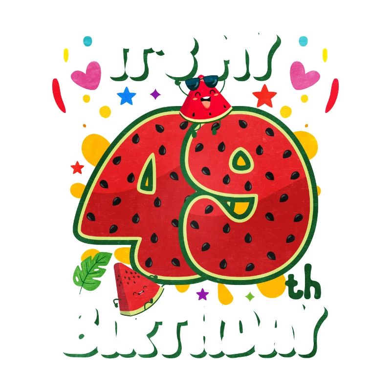 49e anniversaire Pastèque