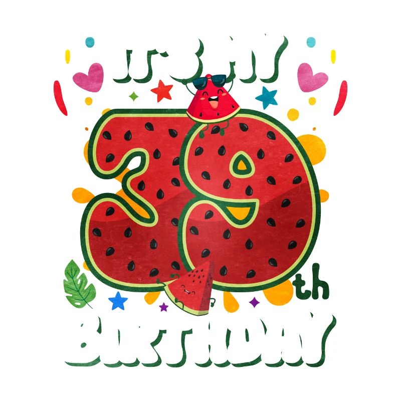 39e anniversaire Pastèque