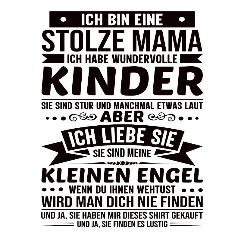 Mama Stolze Mama Mutter Geburtstag Muttertag