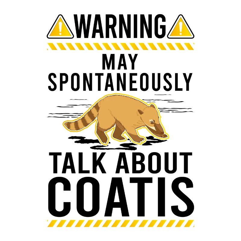 Warning coati proboscis Coati