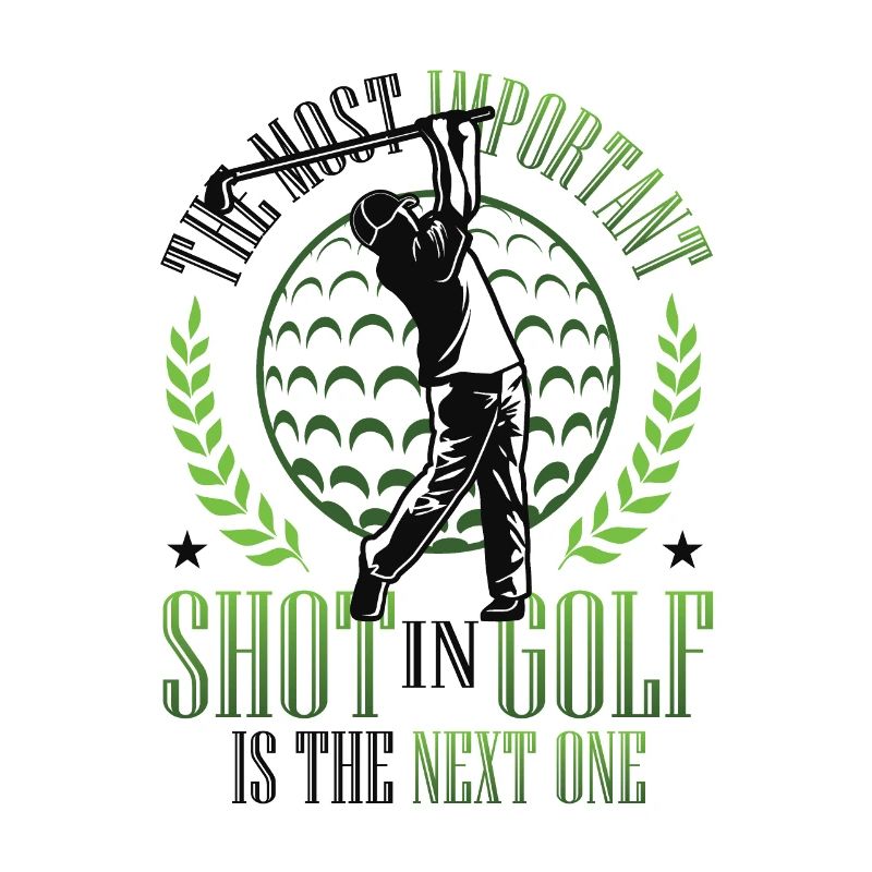 Le coup le plus important au golf est le prochain