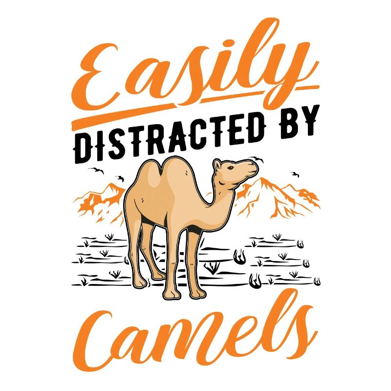 Easily distracted by Camels Großkamel Kamel