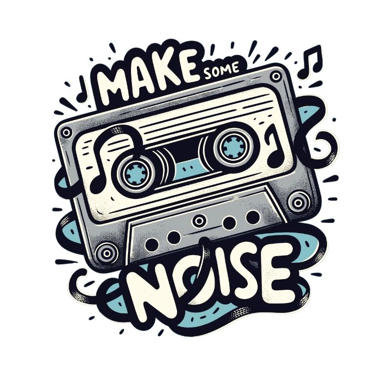 Make Some Noise 90s 90s 90s Clothing